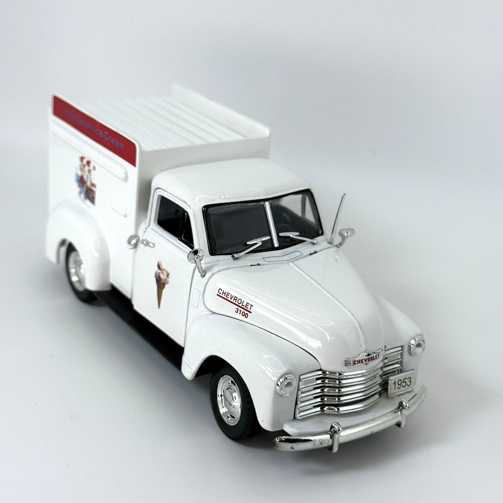 VTG 1953 Chevy 3100 Jolly Good‎ Ice Cream Truck 1:32 Diecast Model Museum Mint